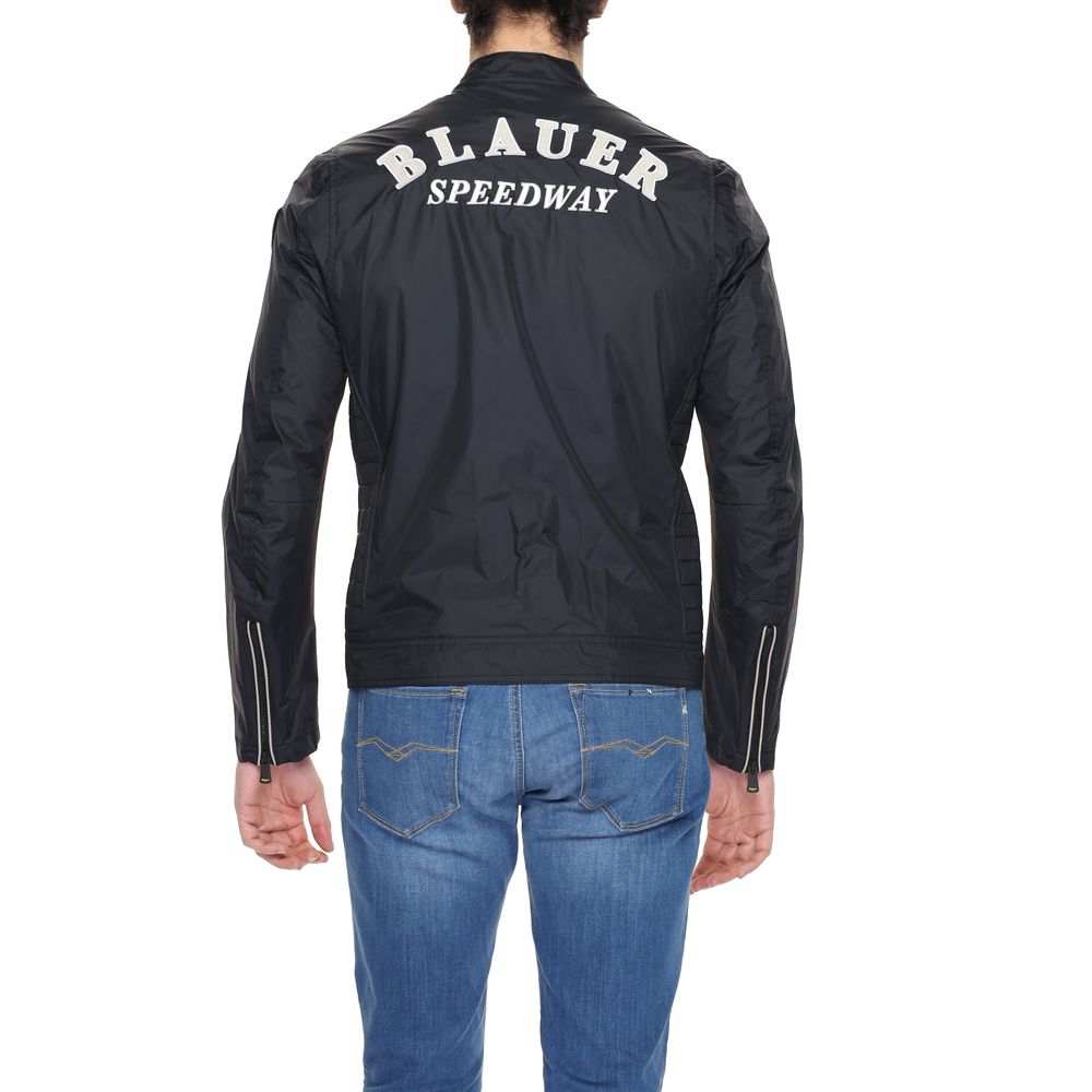 Blauer Black Polyamide Jacket