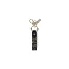 Alviero Martini Prima Classe Black Leather Keychain