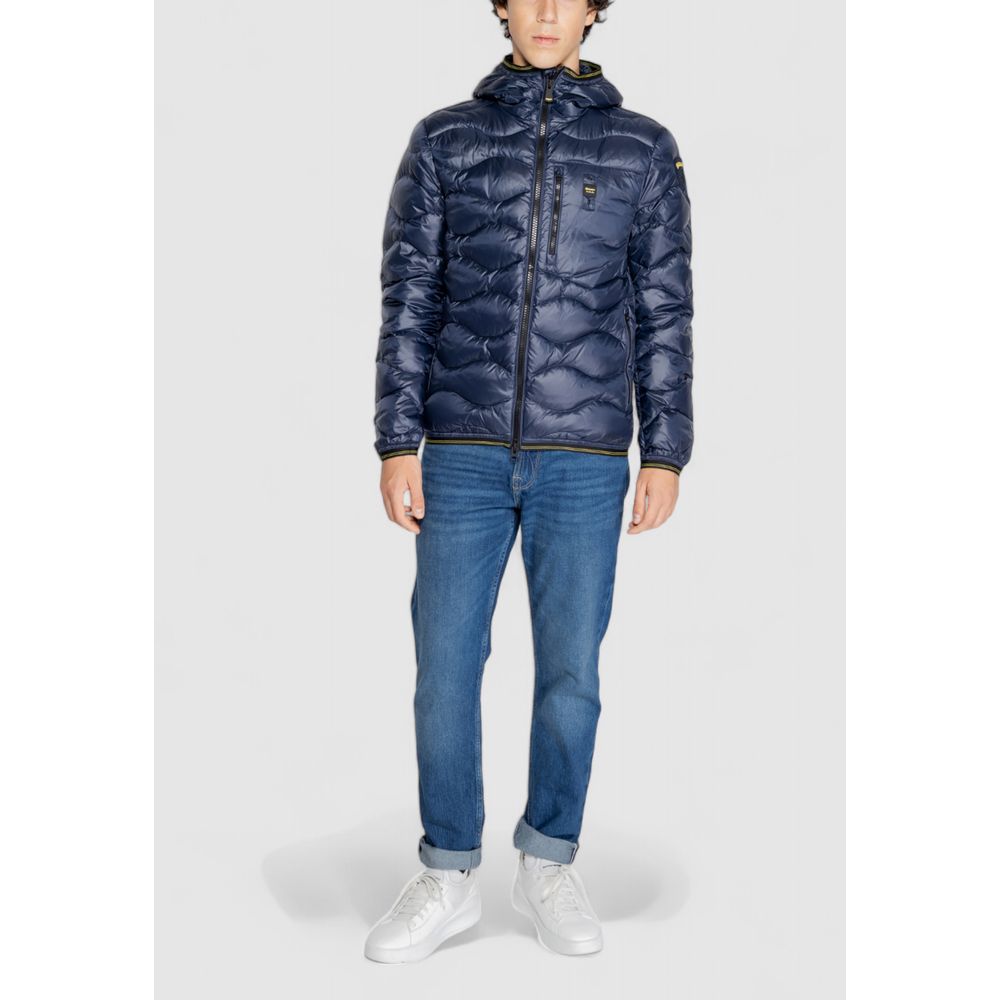 Blauer Blue Polyamide Jacket