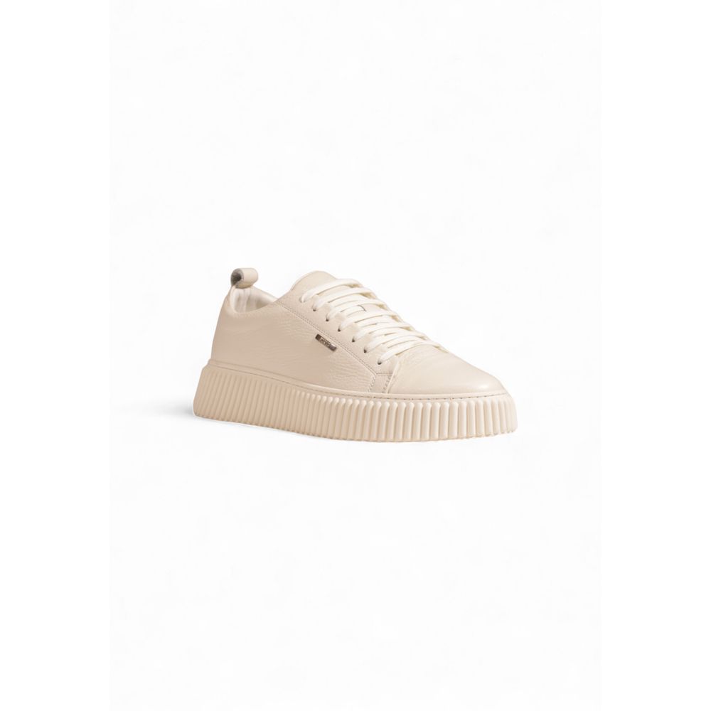 Antony Morato White Leather Sneaker