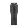 Only Gray Cotton Mom Jean
