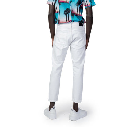 Antony Morato White Cotton Skinny Jean