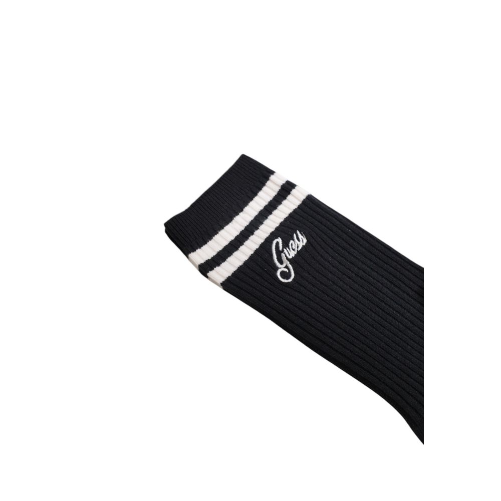 Guess Black Cotton Sock