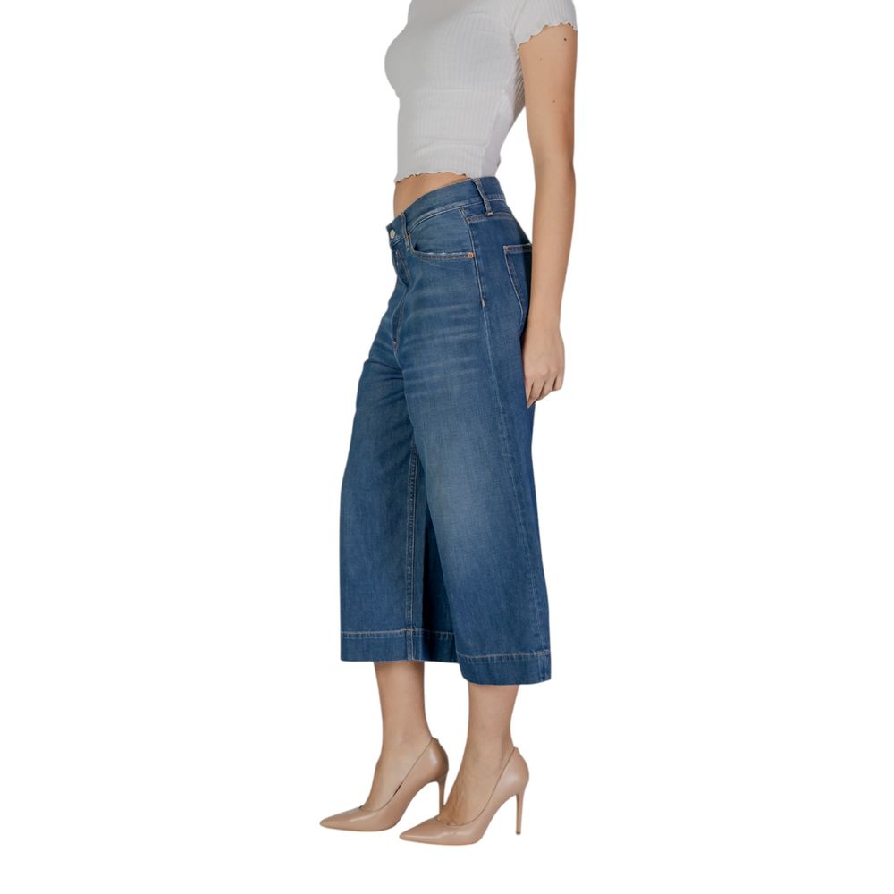 Replay Blue Cotton Jeans & Pant