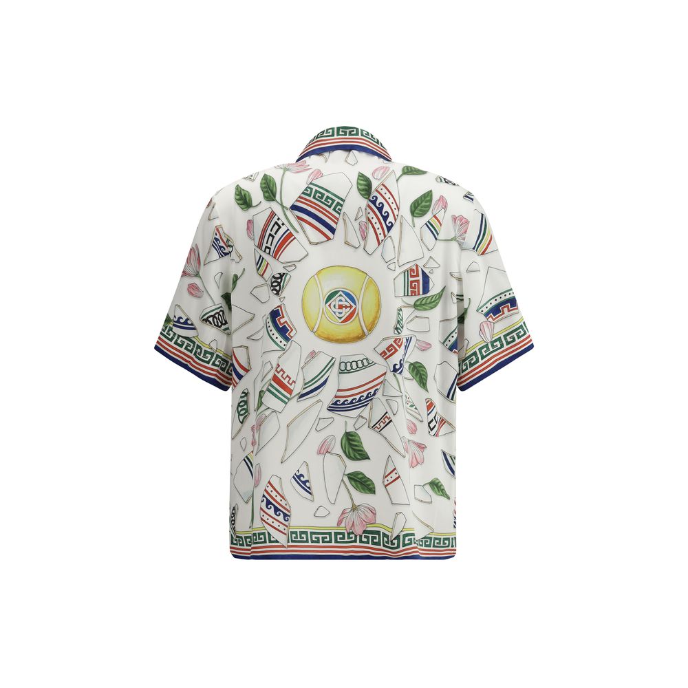 Casablanca Cuban Collar Shirt