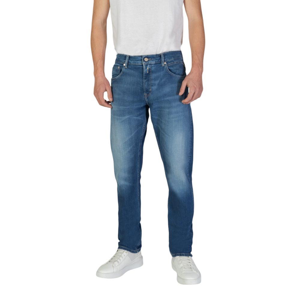 Replay Blue Cotton Jeans & Pant