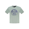 North Sails Green Cotton T-Shirt