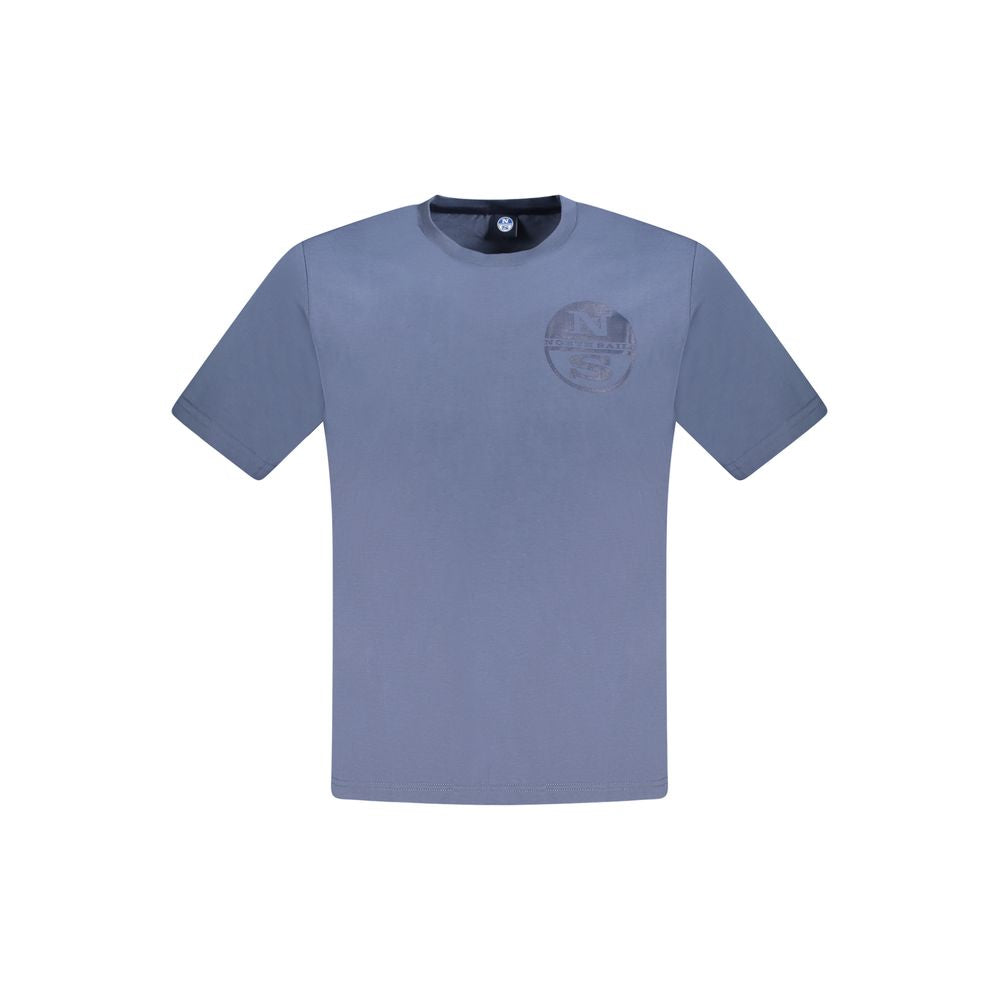 North Sails Blue Cotton T-Shirt