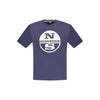 North Sails Blue Cotton T-Shirt