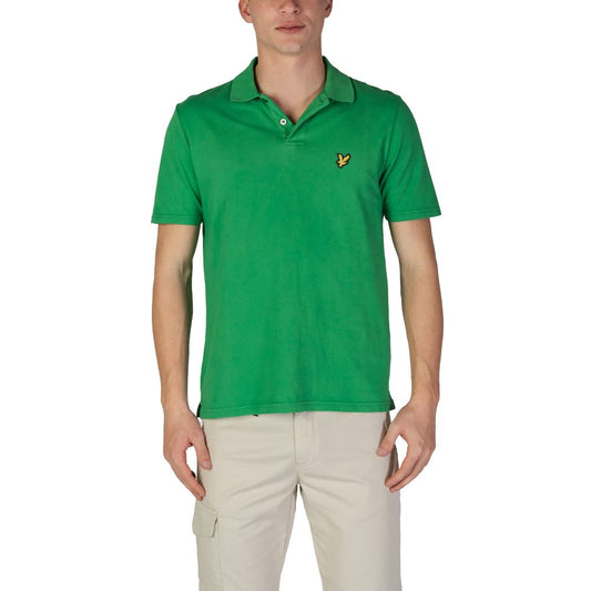 Lyle & Scott Green Cotton Polo Shirt