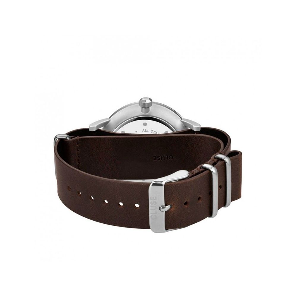 Cluse Brown Leather Watch