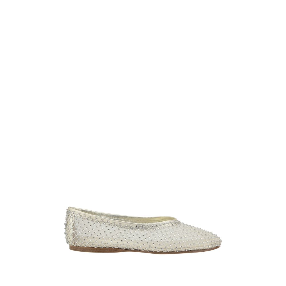 Forte_Forte Strass Mesh Ballerinas