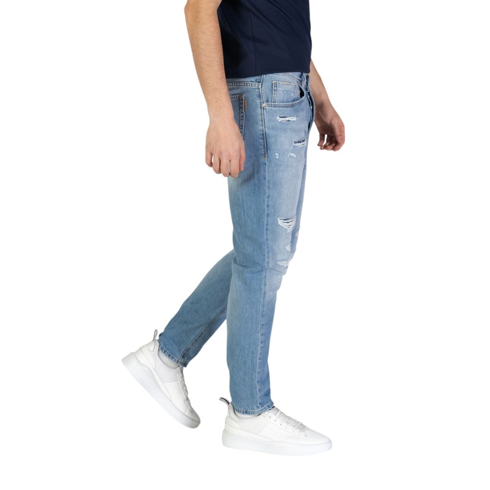 Antony Morato Blue Cotton Jeans & Pant