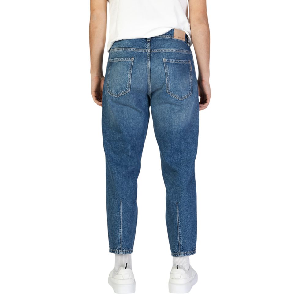 Antony Morato Blue Cotton Jeans & Pant