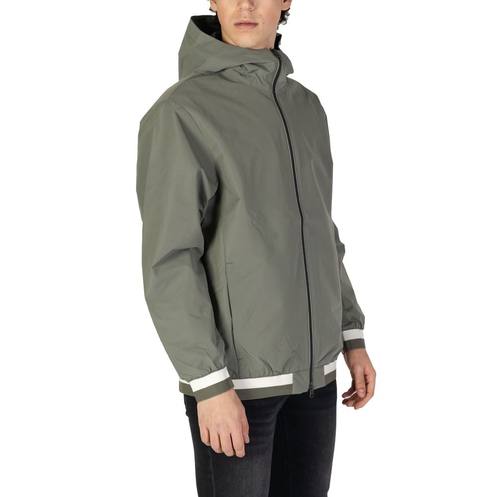 Replay Green Polyester Jacket