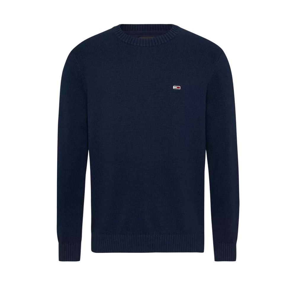 Tommy Hilfiger Jeans Blue Organic Cotton Sweater