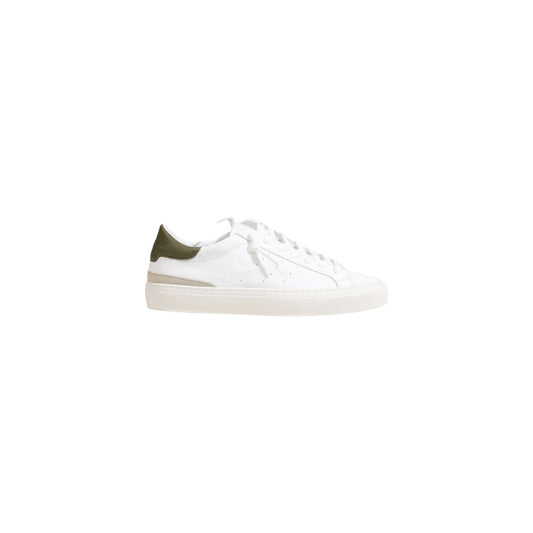 D.A.T.E Green Leather Sneaker