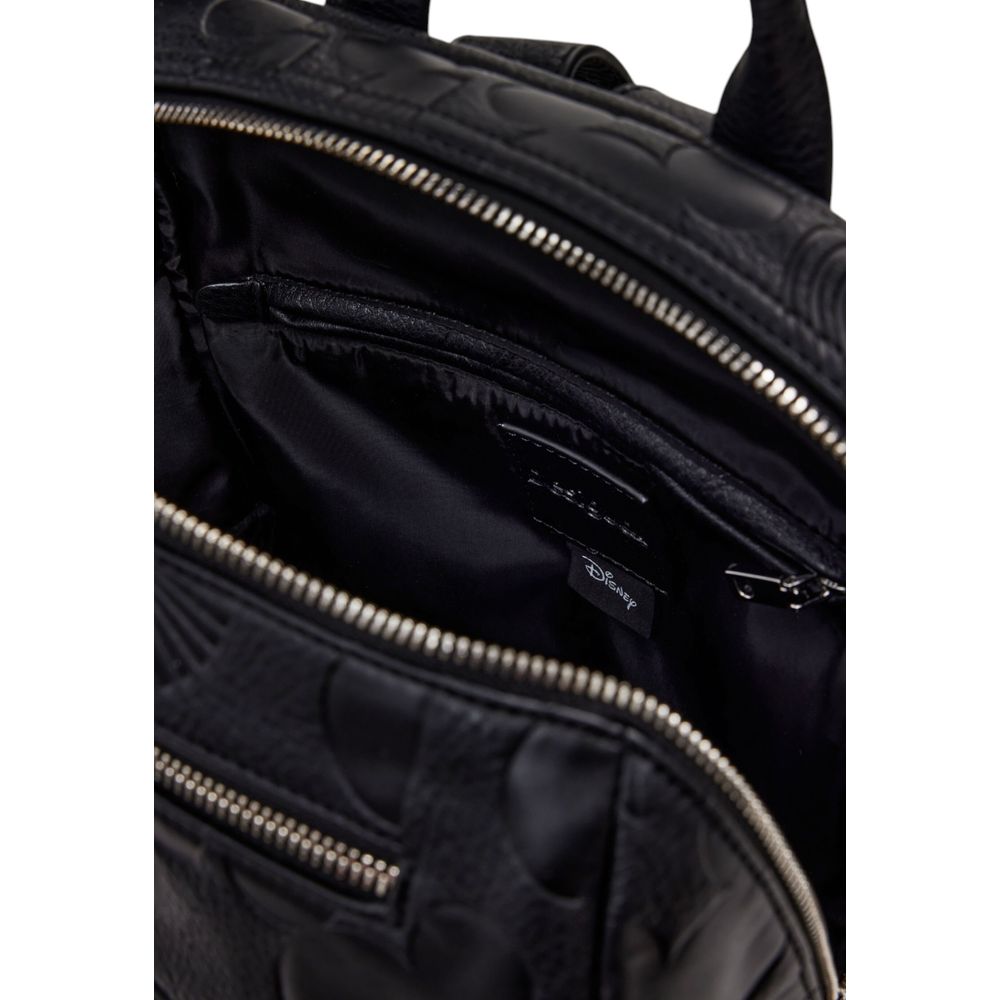 Desigual Black Polyethylene Backpack