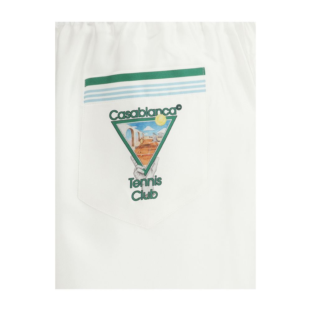 Casablanca Drawstring Shorts