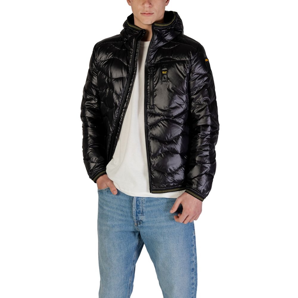 Blauer Black Polyamide Jacket