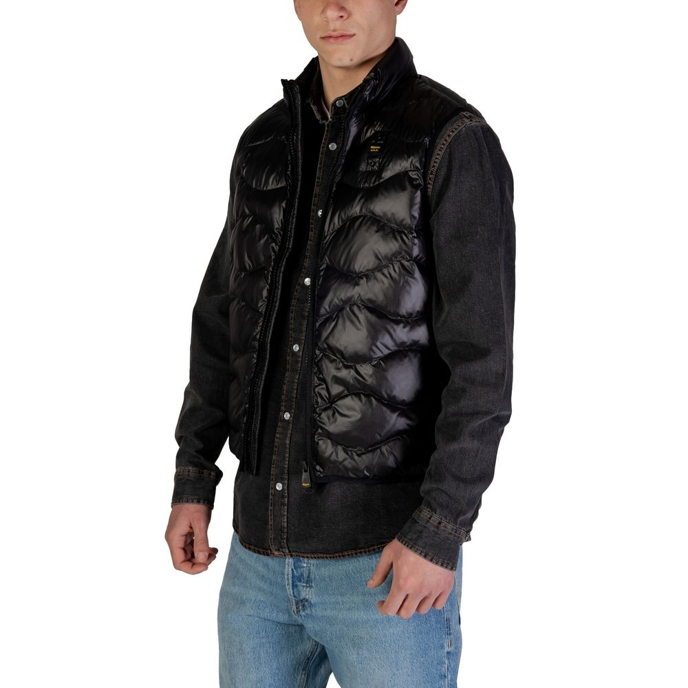 Blauer Black Polyamide Jacket