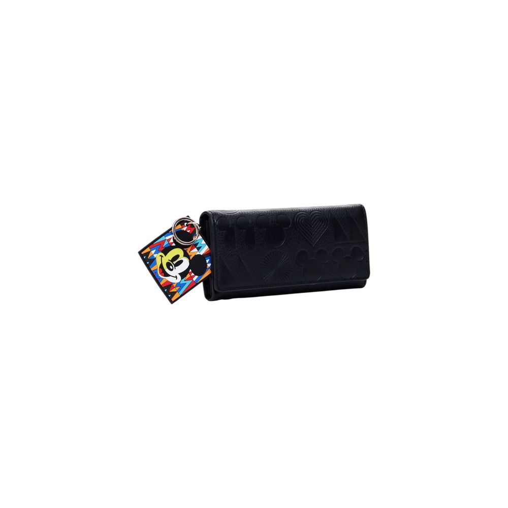 Desigual Black Polyethylene Wallet