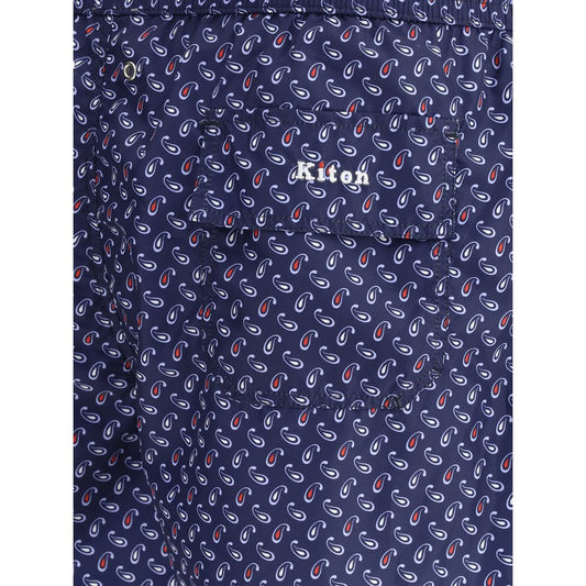 Kiton Logoed Swimshorts