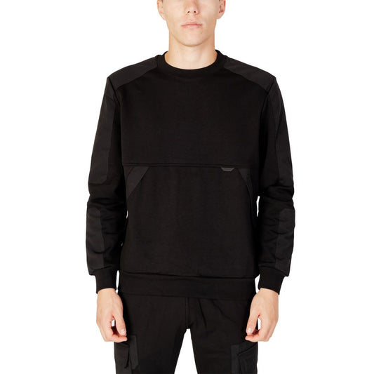 Antony Morato Black Cotton Sweater