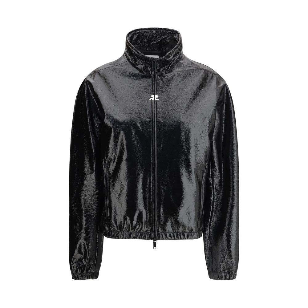 Courrėges Vinyl zip Jacket