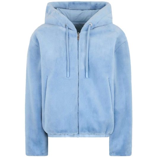 Moose Knuckles Light Blue Nylon Jackets & Coat