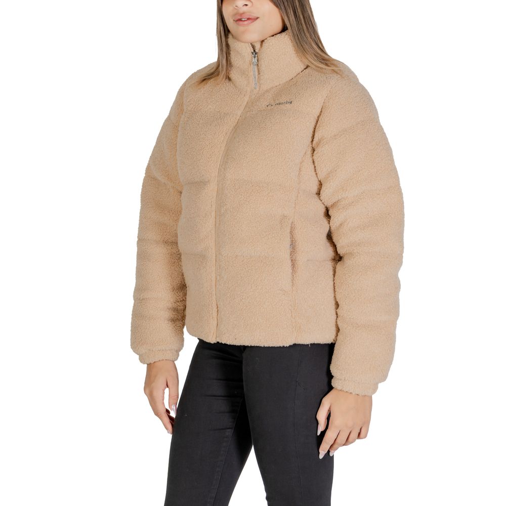 Columbia Beige Nylon Jackets & Coat