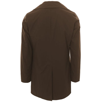 People Of Shibuya Brown Recycled Polyester Men Jacket