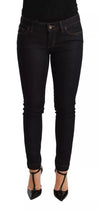 Dolce & Gabbana Blue Cotton Stretch Slim Fit Denim Jeans