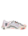 Dolce & Gabbana Multicolor Suede Fabric NS1 Sneakers Shoes