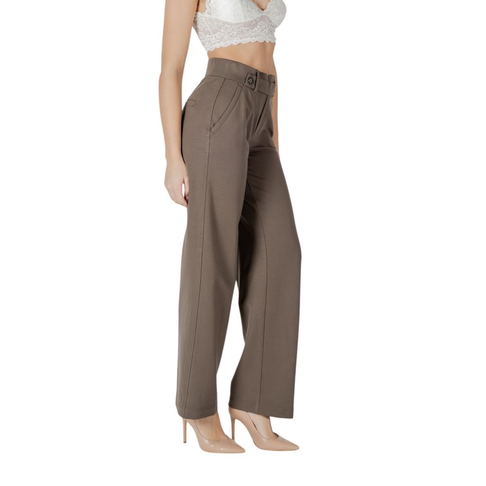 Street One Gray Viscose Jeans & Pant