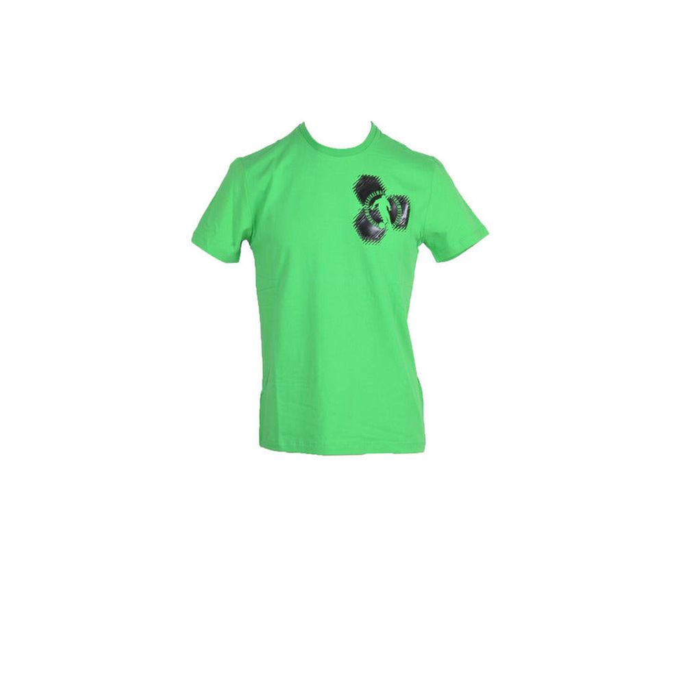 Bikkembergs Green Cotton T-Shirt