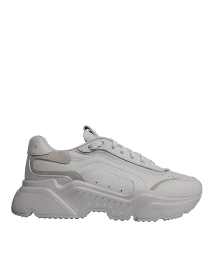 Dolce & Gabbana White Daymaster Low Top Sneakers Shoes
