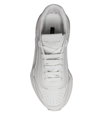 Dolce & Gabbana White Daymaster Low Top Sneakers Shoes