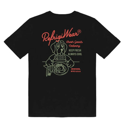 Refrigiwear Black Cotton T-Shirt