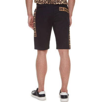 Dolce & Gabbana Black Cotton Short