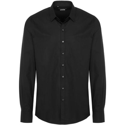 Dolce & Gabbana Black Cotton Shirt
