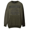 Dsquared² Green Cotton Sweatshirt