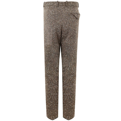 Bottega Veneta Multicolor Viscose Casual Pants