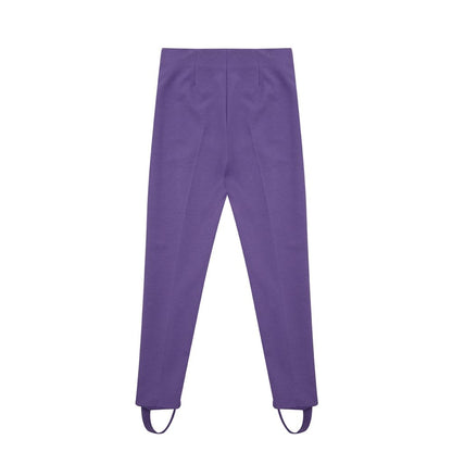 Lardini Purple Viscose Athletic Pants
