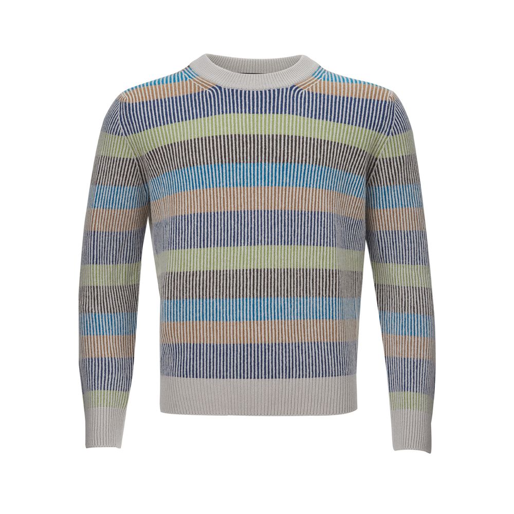 Gran Sasso Multicolor Cashmere Cashmere Sweater