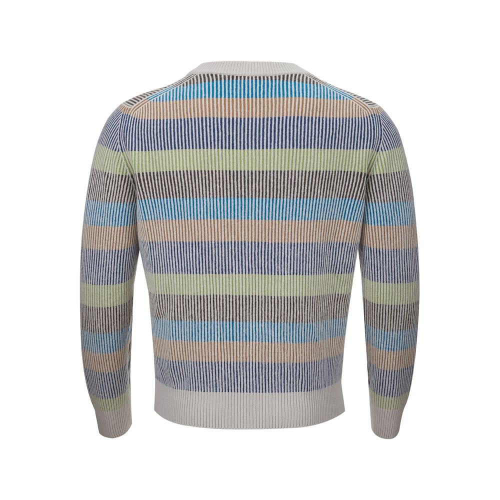 Gran Sasso Multicolor Cashmere Cashmere Sweater