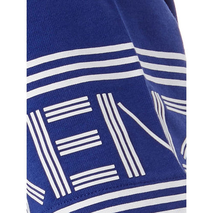 Kenzo Blue Cotton T-Shirt