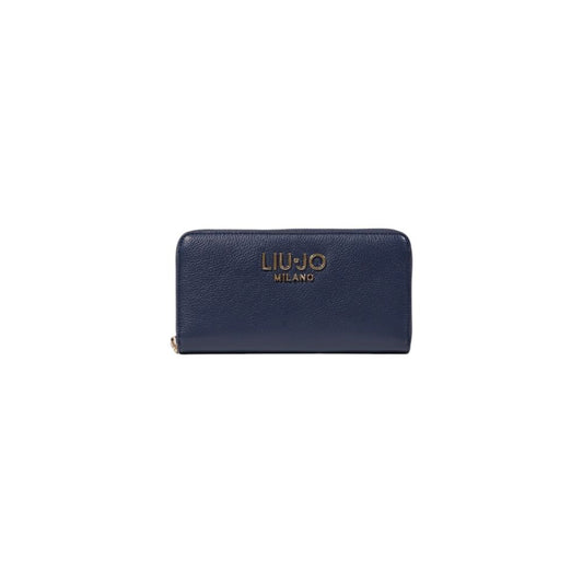 Liu Jo Blue Polyethylene Wallet
