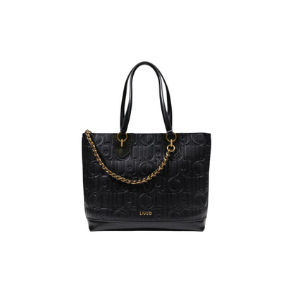 Liu Jo Black Polyethylene Handbag