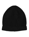 Dolce & Gabbana Black Cashmere Knitted Winter Beanie Hat